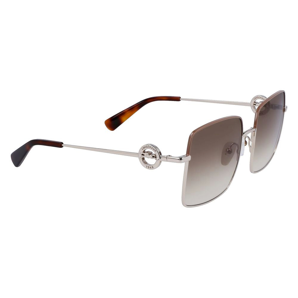 Longchamp Golden Metal Sunglasses