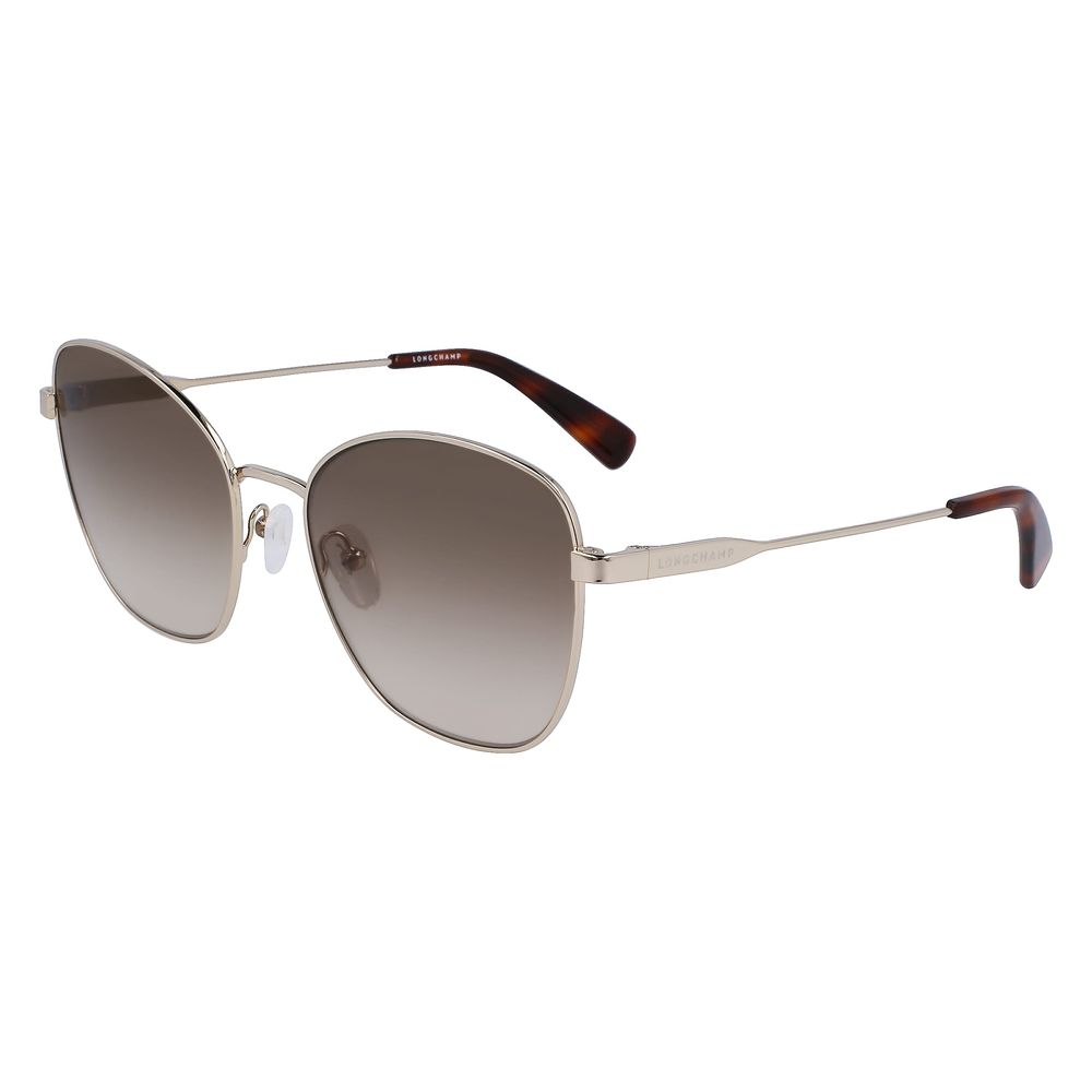 Longchamp Golden Metal Sunglasses