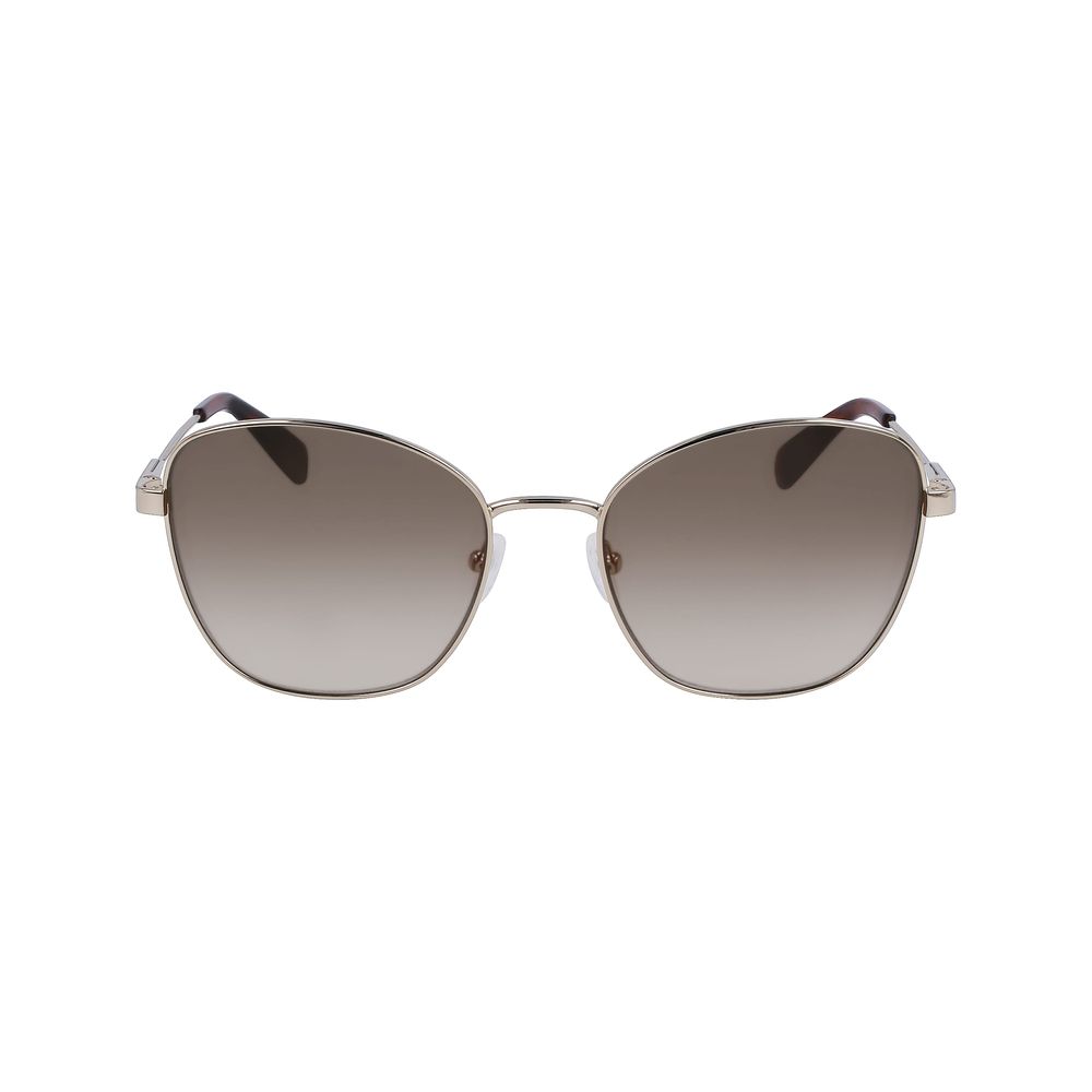 Longchamp Golden Metal Sunglasses