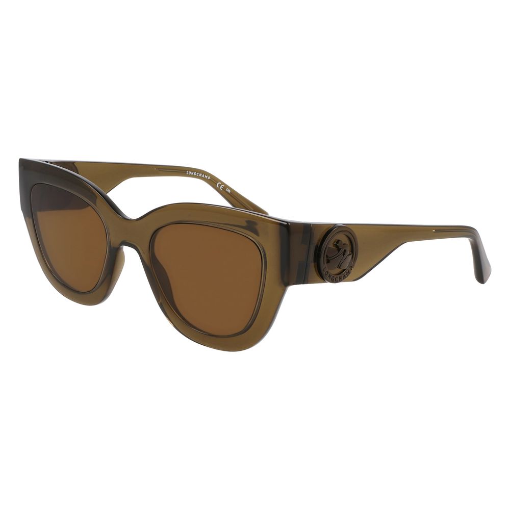 Longchamp brown sprayed sunglasses