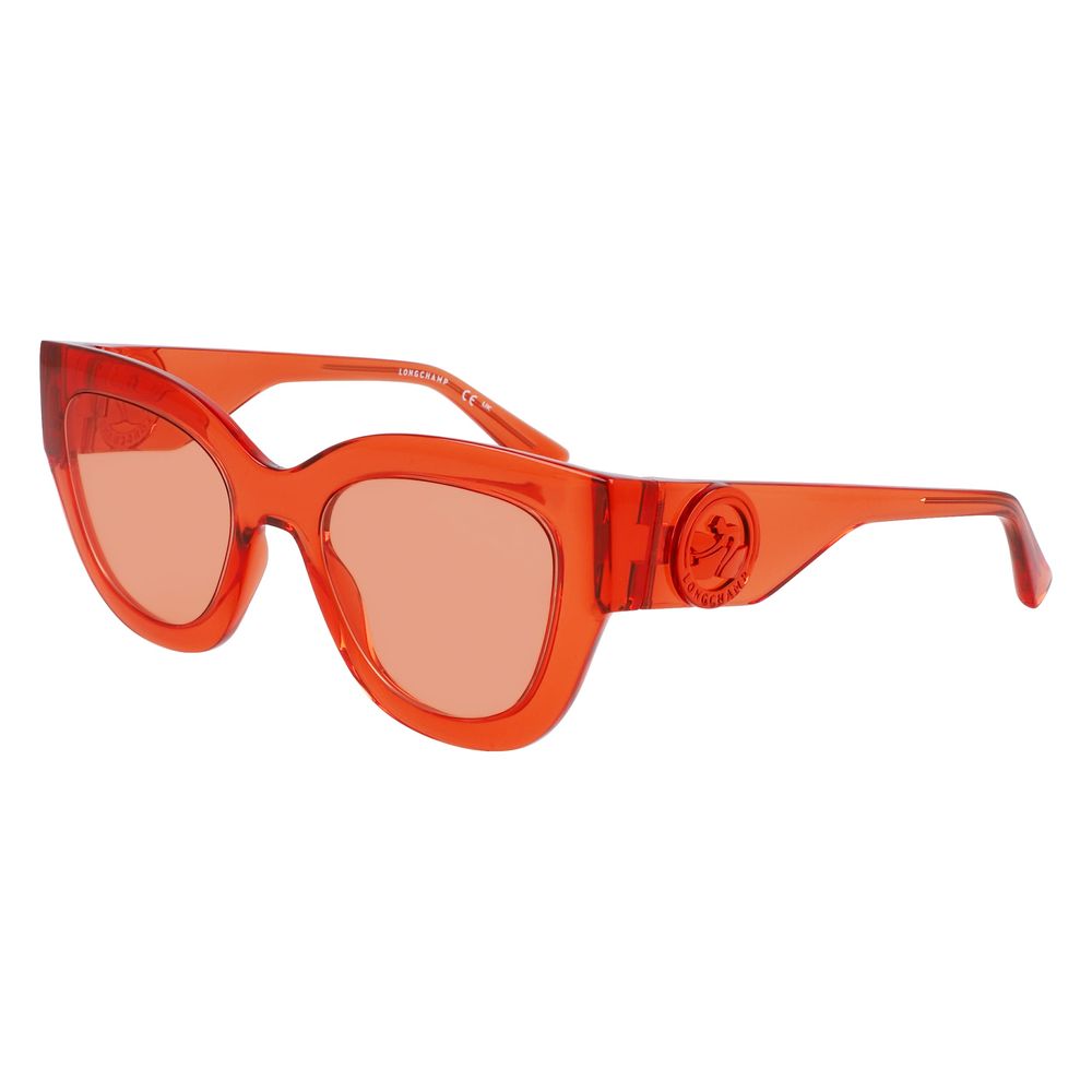 Longchamp Orange Sprayed Sunglasses