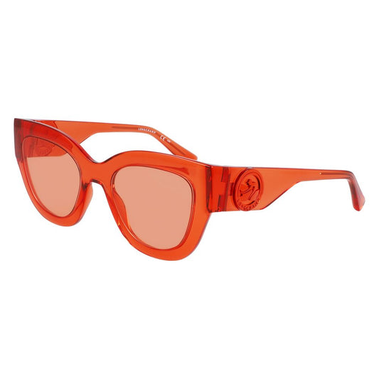 Longchamp Orange Sprayed Sunglasses