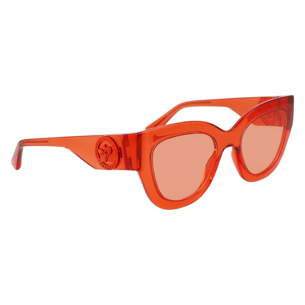 Longchamp Orange Sprayed Sunglasses