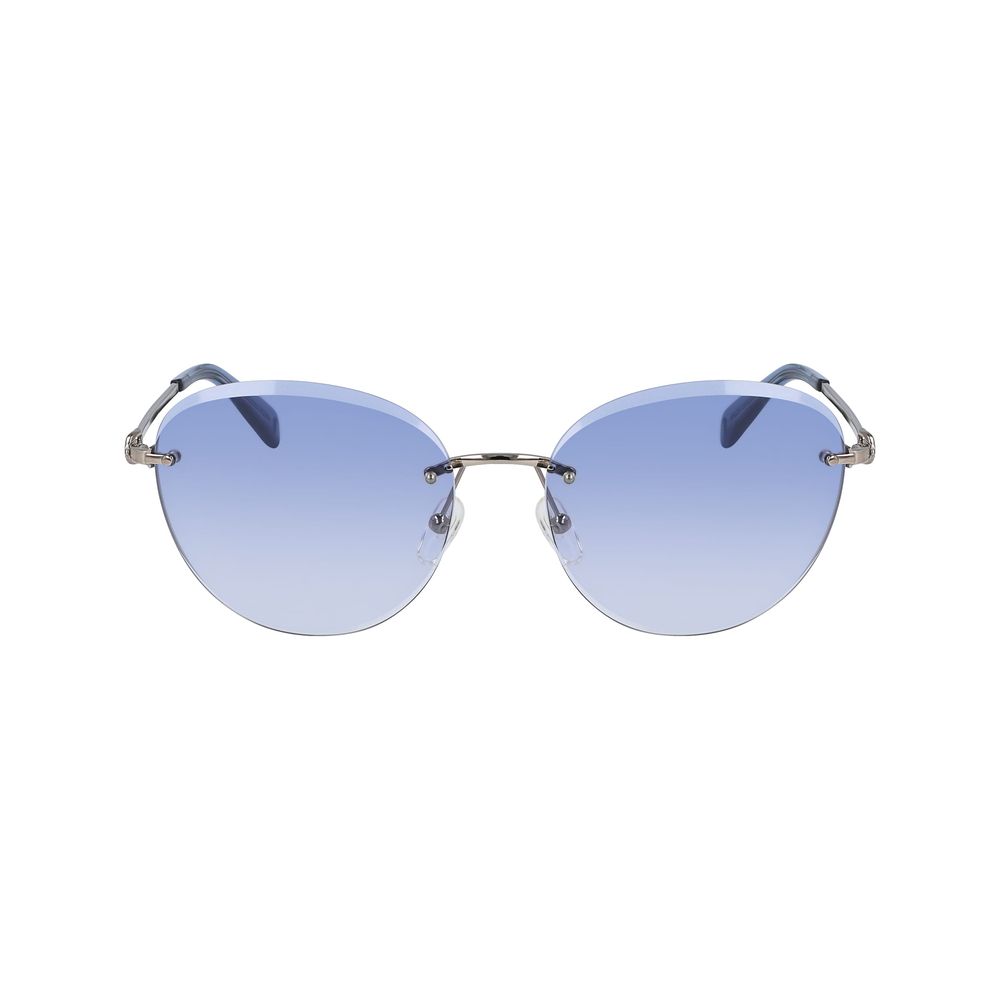 Longchamp bicolor metal sunglasses