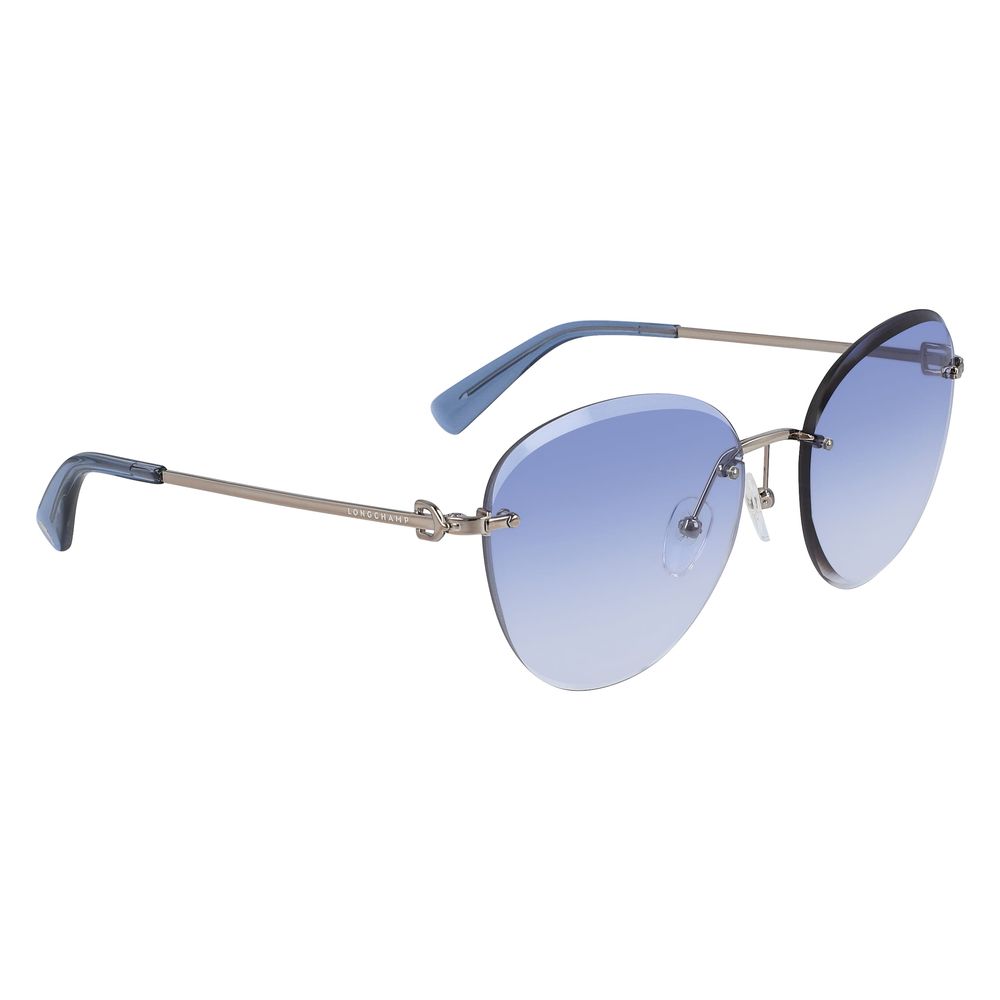 Longchamp bicolor metal sunglasses