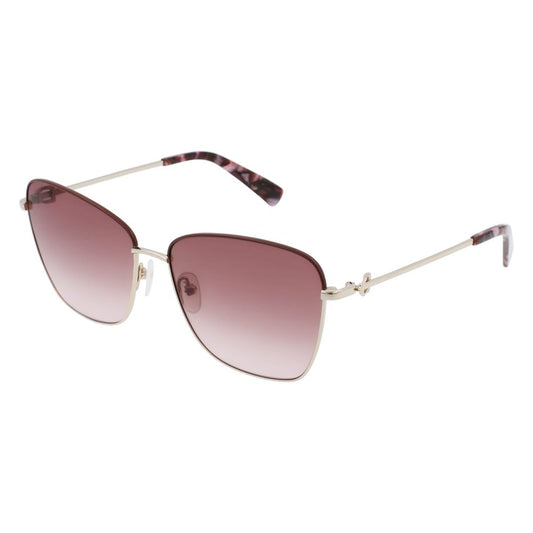 Longchamp bicolor metal sunglasses