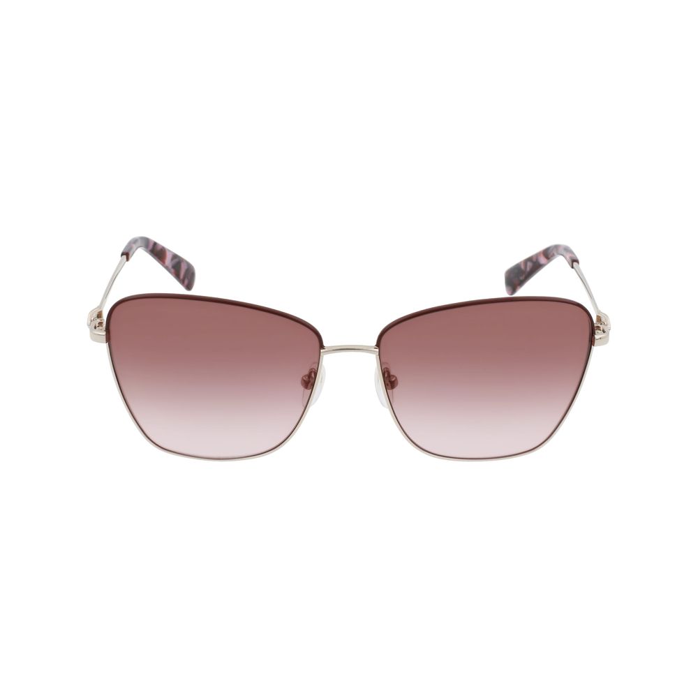 Longchamp bicolor metal sunglasses