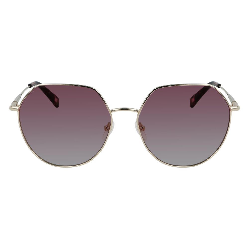 Longchamp bicolor metal sunglasses