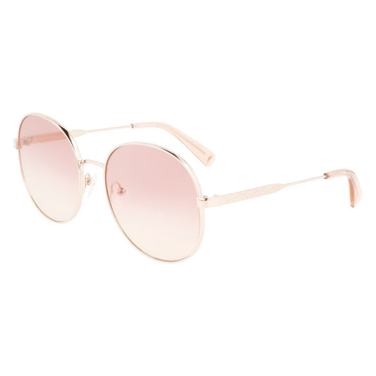 Longchamp bicolor metal sunglasses