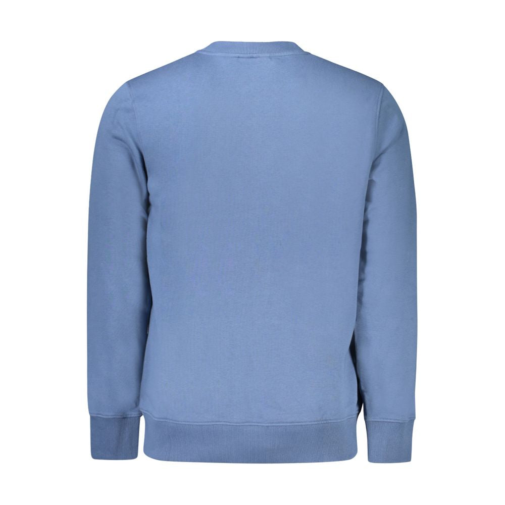 Calvin Klein Blauer Baumwollpullover für Männer