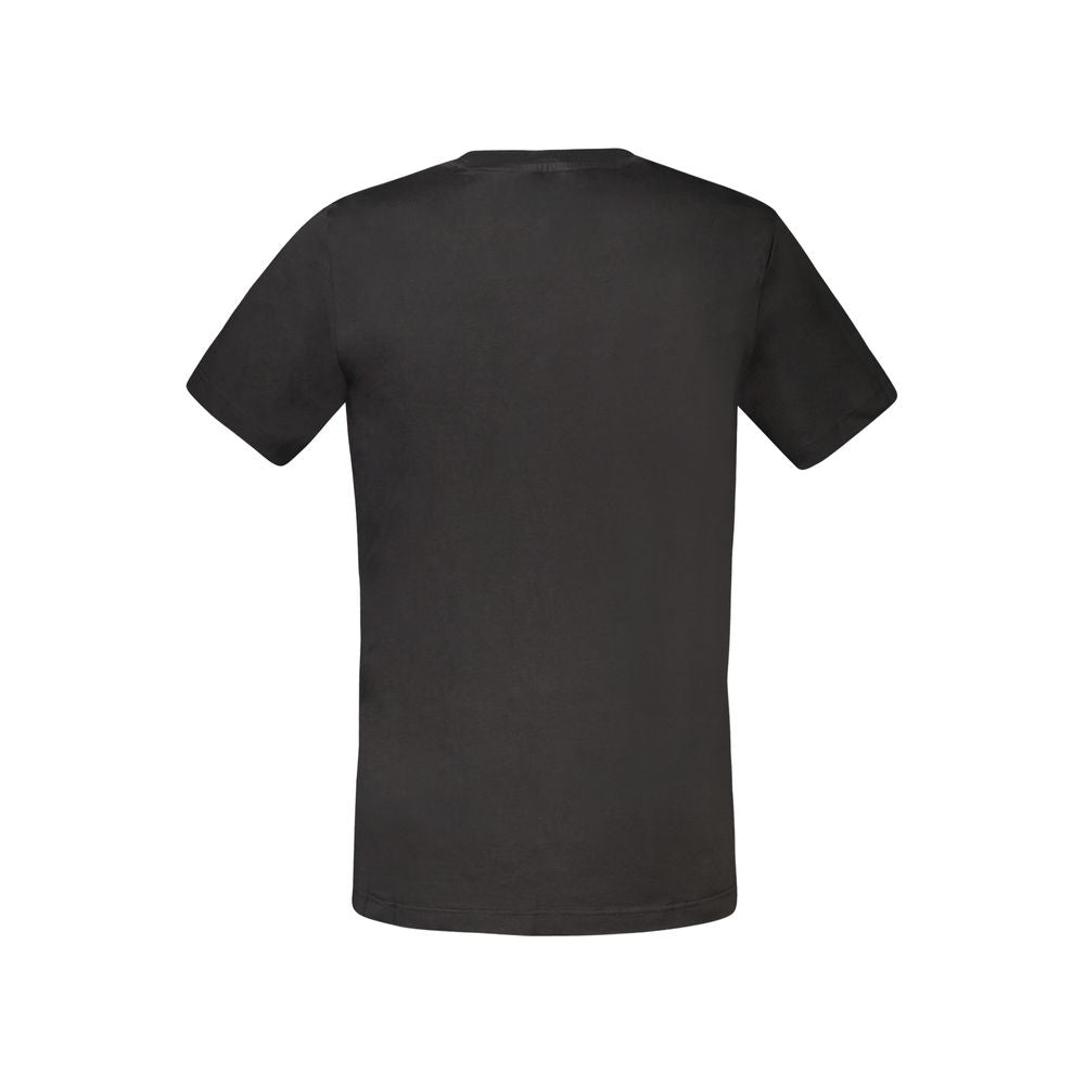 Calvin Klein Schwarzes Baumwolle Männer T-Shirt