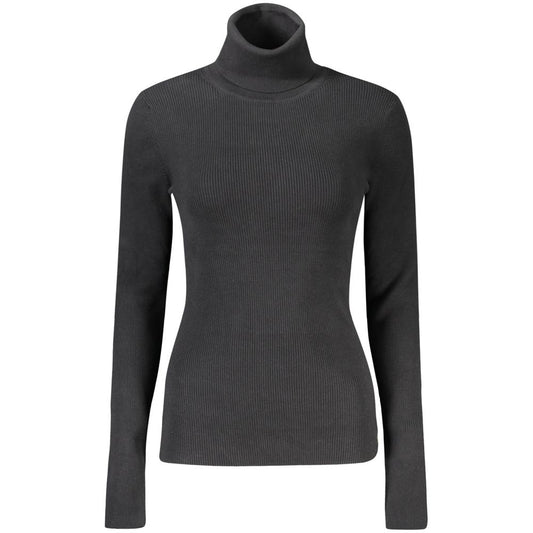 Calvin Klein Schwarzer Baumwollpullover für Frauen