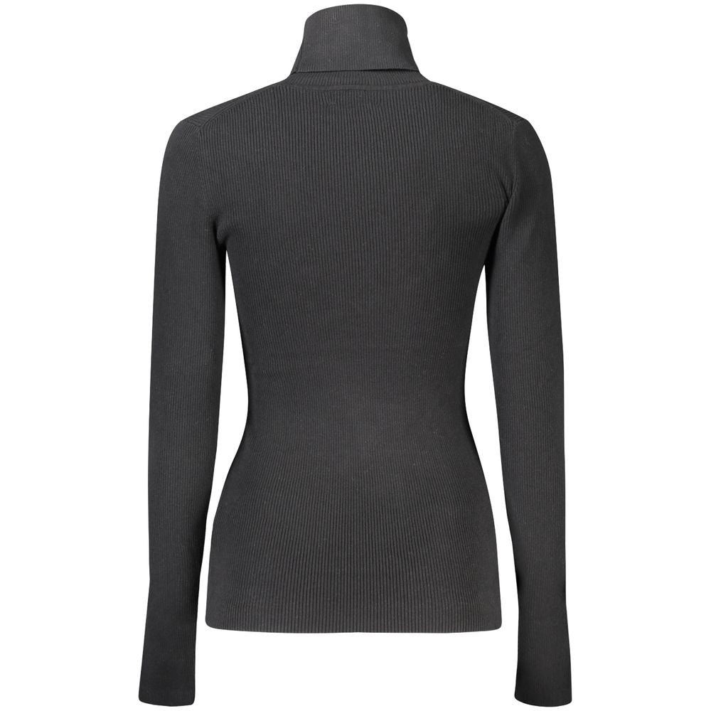 Calvin Klein Schwarzer Baumwollpullover für Frauen