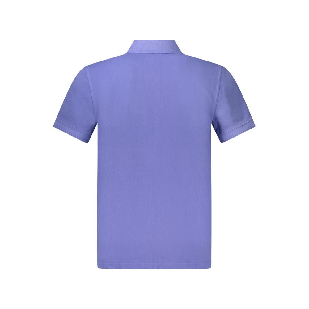 Hugo Boss Blaues Herren-Poloshirt aus Baumwolle