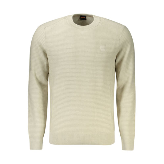 Hugo Boss Beige Baumwolle Männer Pullover