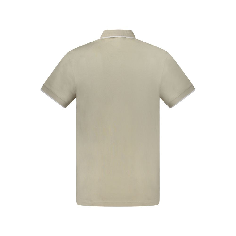 Hugo Boss Beige Baumwolle Männer Polo Shirt