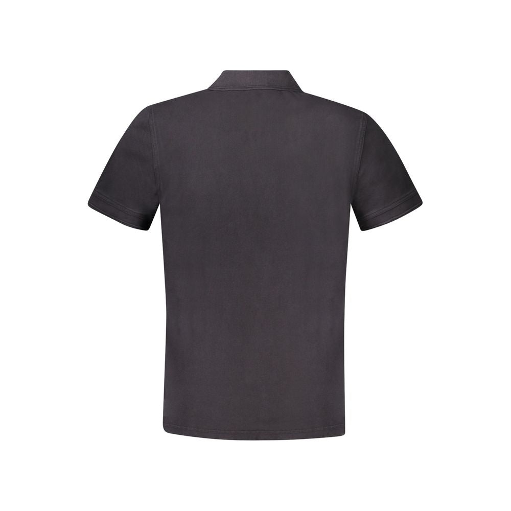 Hugo Boss Schwarzes Baumwoll-Poloshirt für Männer