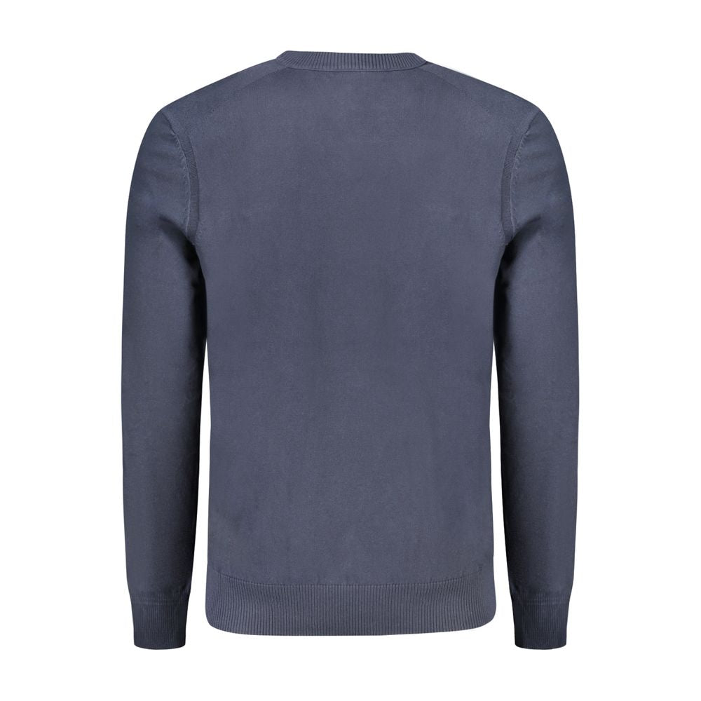 Hugo Boss Blauer Baumwollpullover für Männer