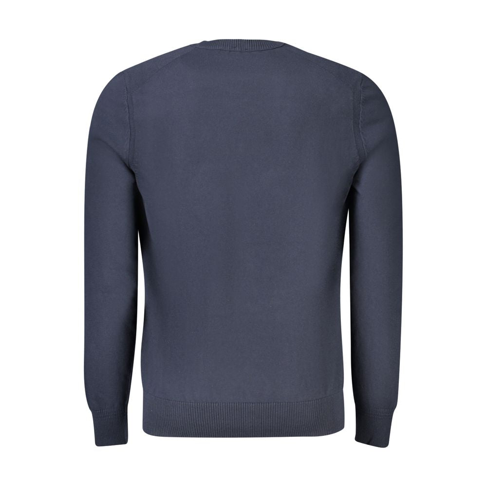 Hugo Boss Blauer Baumwollpullover für Männer