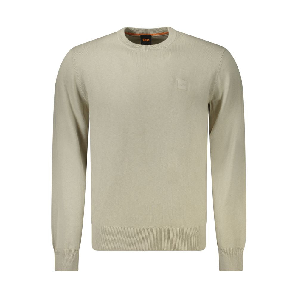 Hugo Boss Beige Baumwolle Männer Pullover