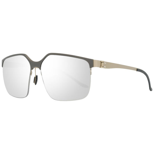 Mercedes Benz Graue Metall-Sonnenbrille