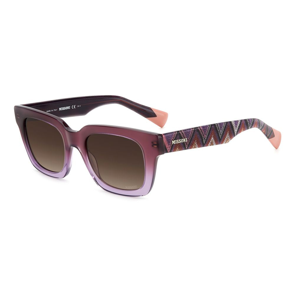 Missoni purple acetate sunglasses