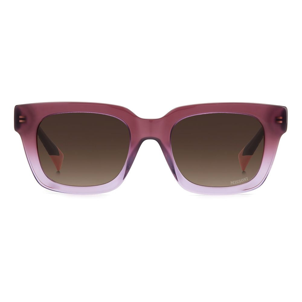 Missoni purple acetate sunglasses