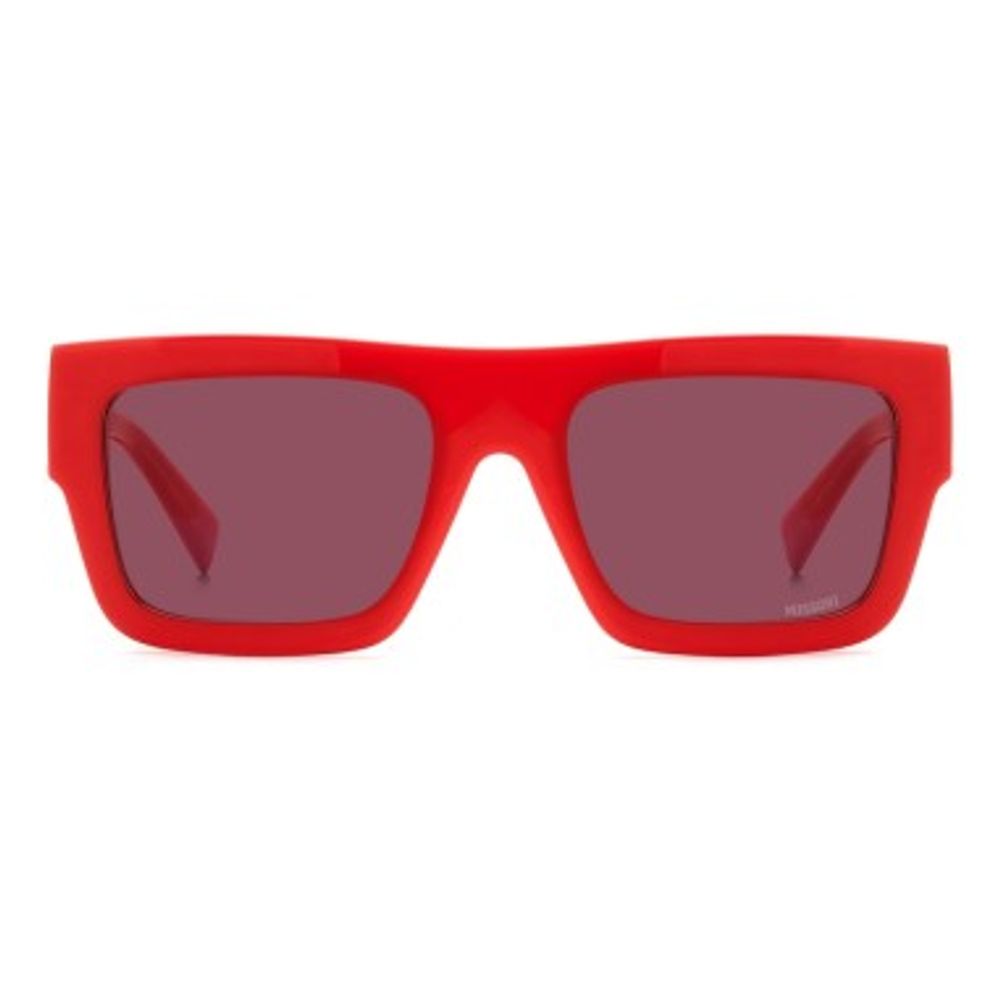 Missoni Rote Plastiksonnenbrille