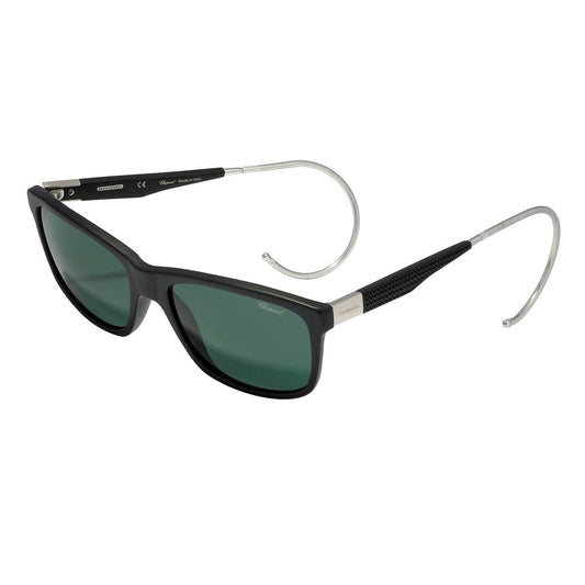 Chopard Schwarze Acetat-Sonnenbrille