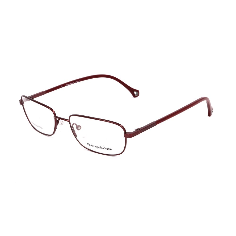 Ermenegildo Zegna Red Metal Frame