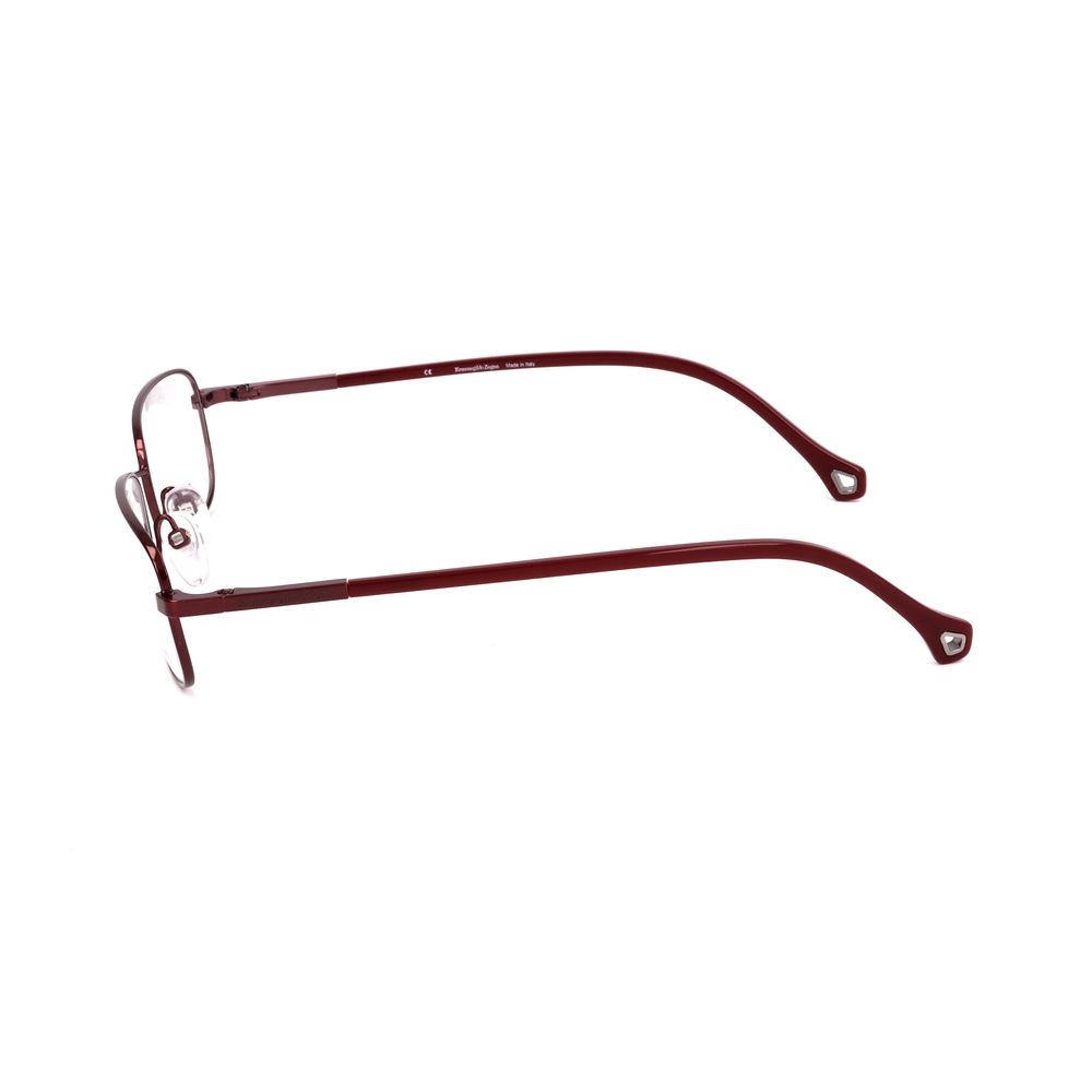 Ermenegildo Zegna Red Metal Frame