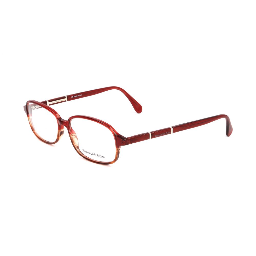 Ermenegildo Zegna Red Plastic Frame