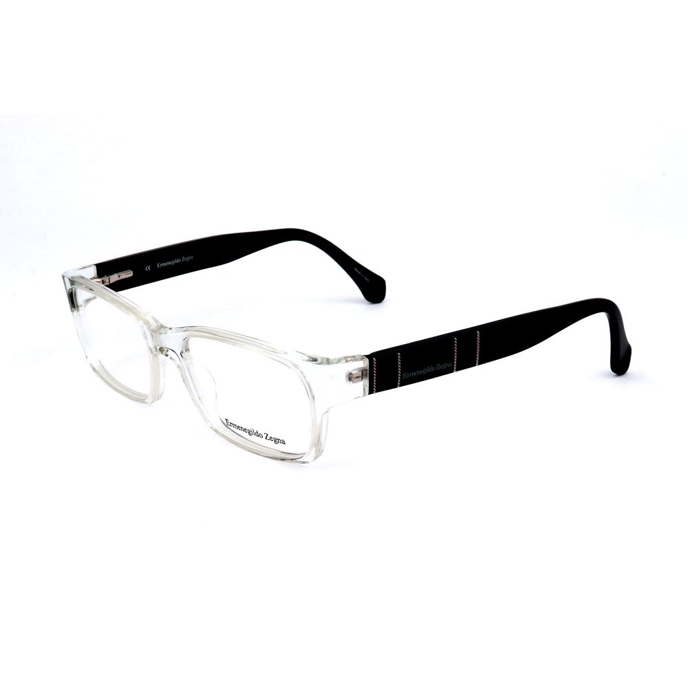 Ermenegildo Zegna Transparent Plastic Frames