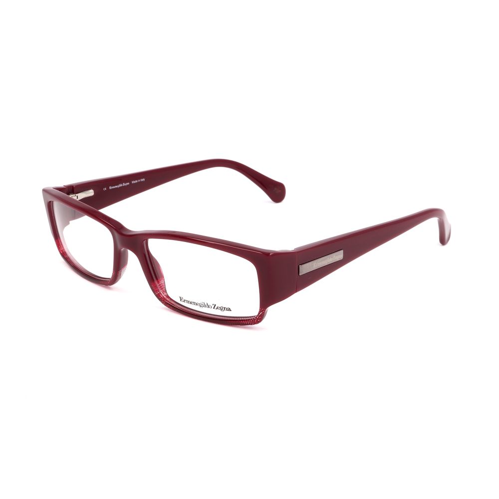 Ermenegildo Zegna Red Plastic Frame