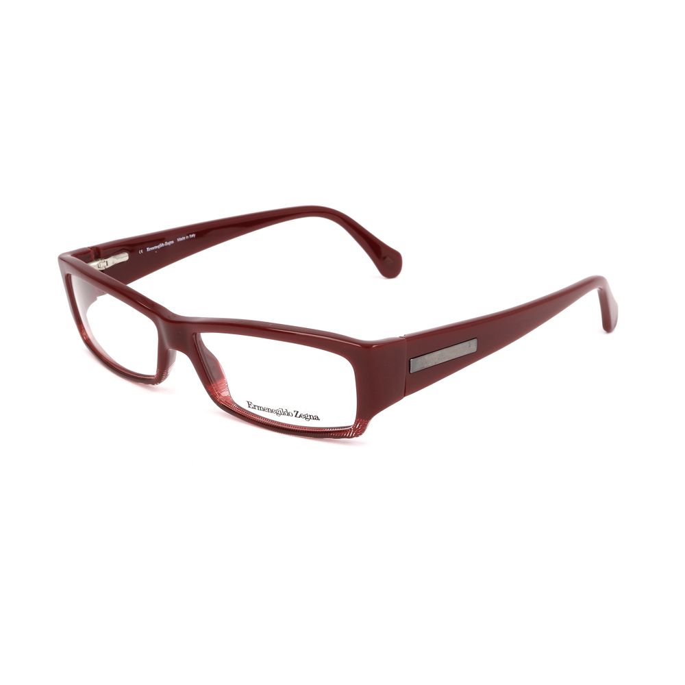 Ermenegildo Zegna Red Plastic Frame