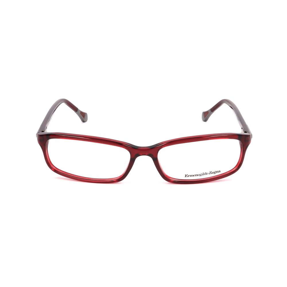 Ermenegildo Zegna Red Plastic Frame