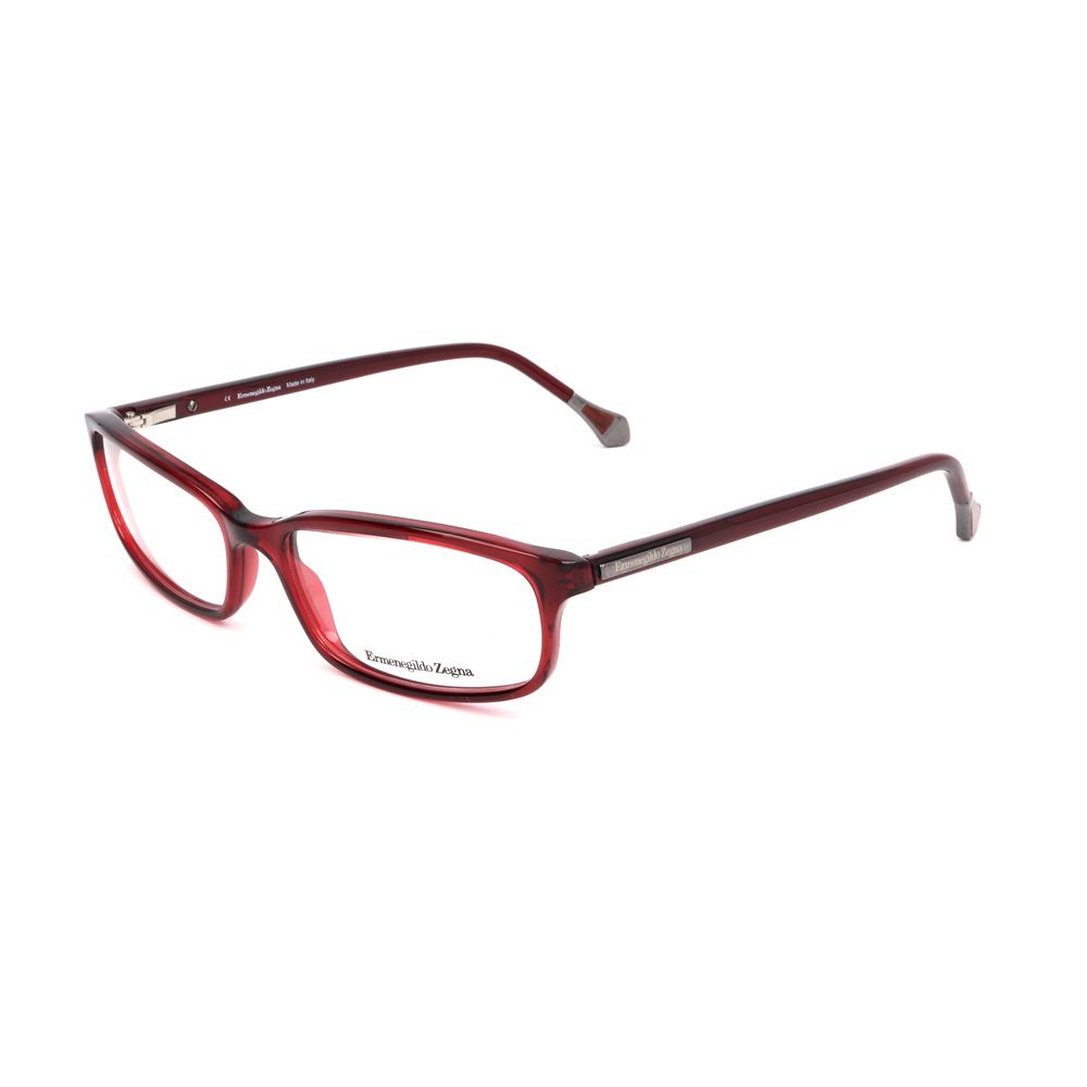 Ermenegildo Zegna Red Plastic Frame