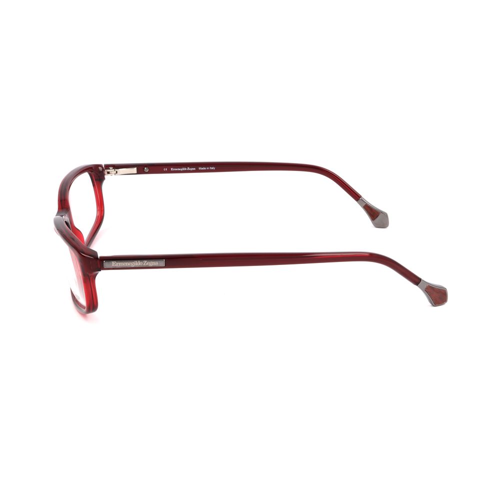 Ermenegildo Zegna Red Plastic Frame