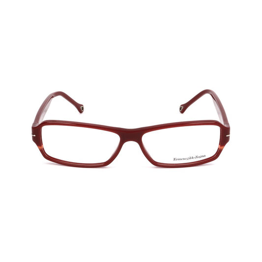 Ermenegildo Zegna Red Plastic Frame