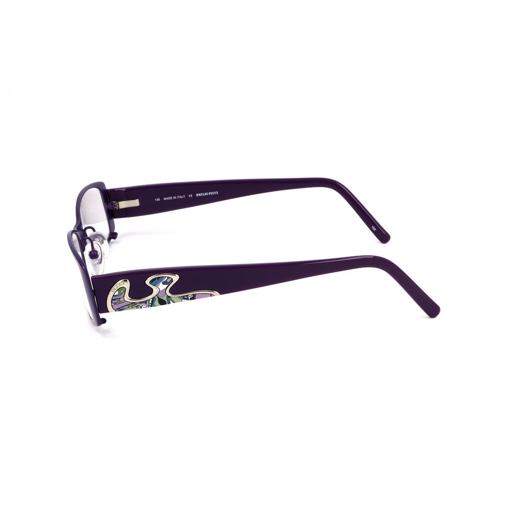 Emilio Pucci purple metal frame