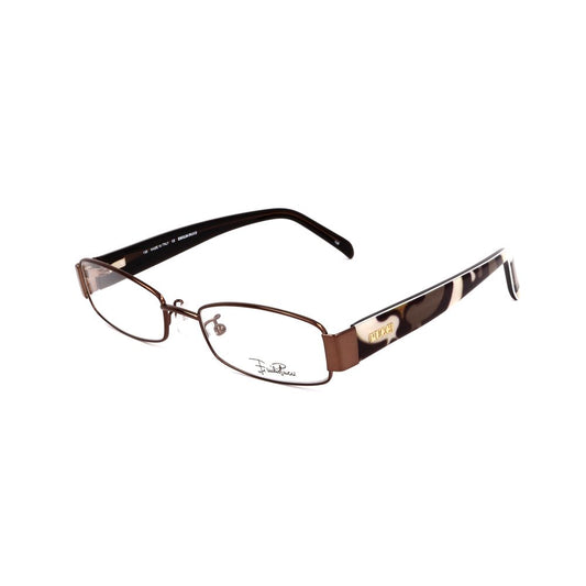 Emilio Pucci Brown Metal Frame