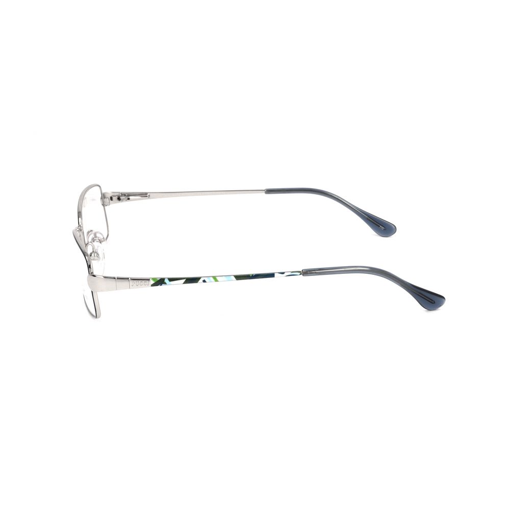 Emilio Pucci silver metal frames