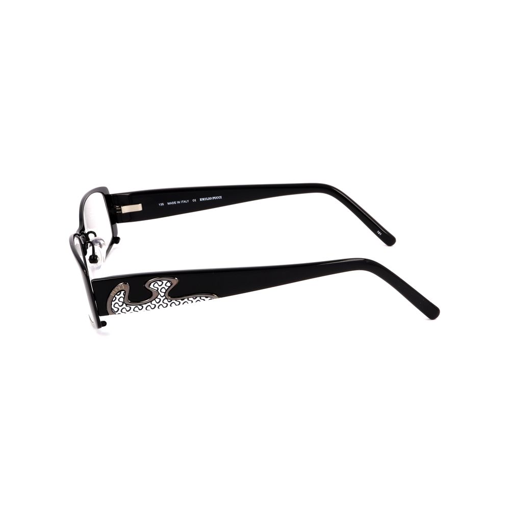 Emilio Pucci Black Metal Frame