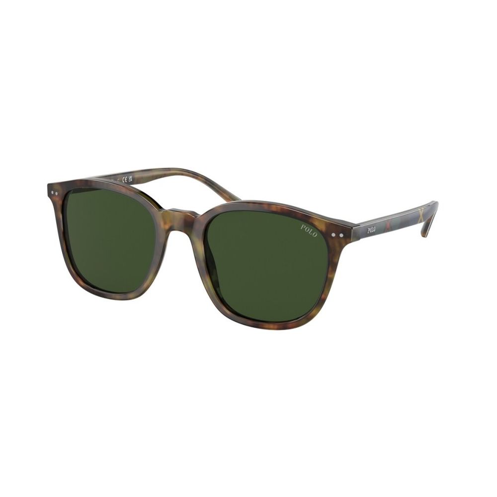 Ralph Lauren Braune Acetat-Sonnenbrille