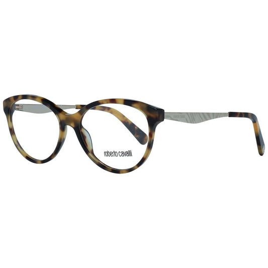 Roberto Cavalli Brown metal and plastic frames