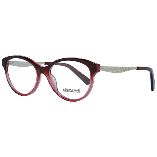 Roberto Cavalli Red metal and plastic frames