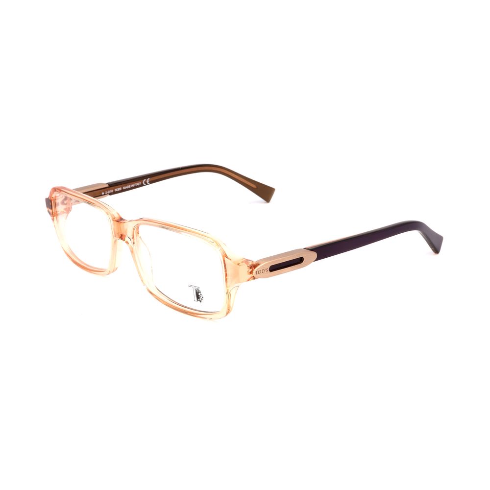 Tod's orange acetate frame