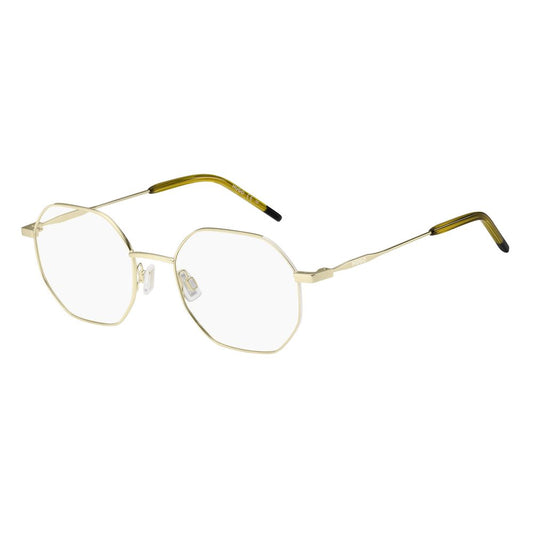 Hugo Boss gold-colored metal frames