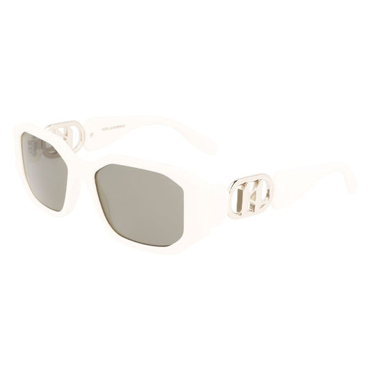 Karl Lagerfeld White Sprayed Sunglasses