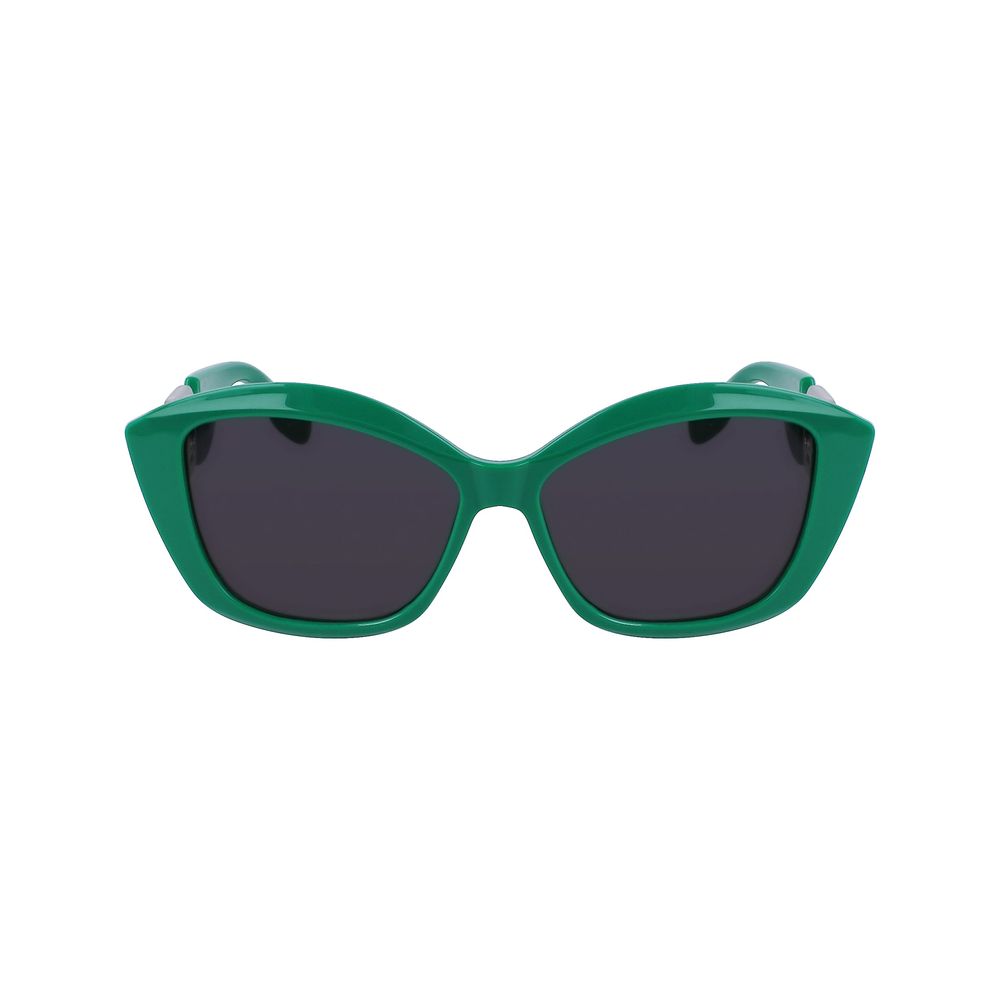 Karl Lagerfeld Green Sprayed Sunglasses